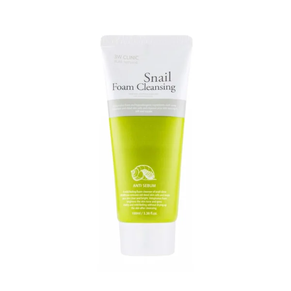 3W Clinic Snail Cleansing Foam 100ml