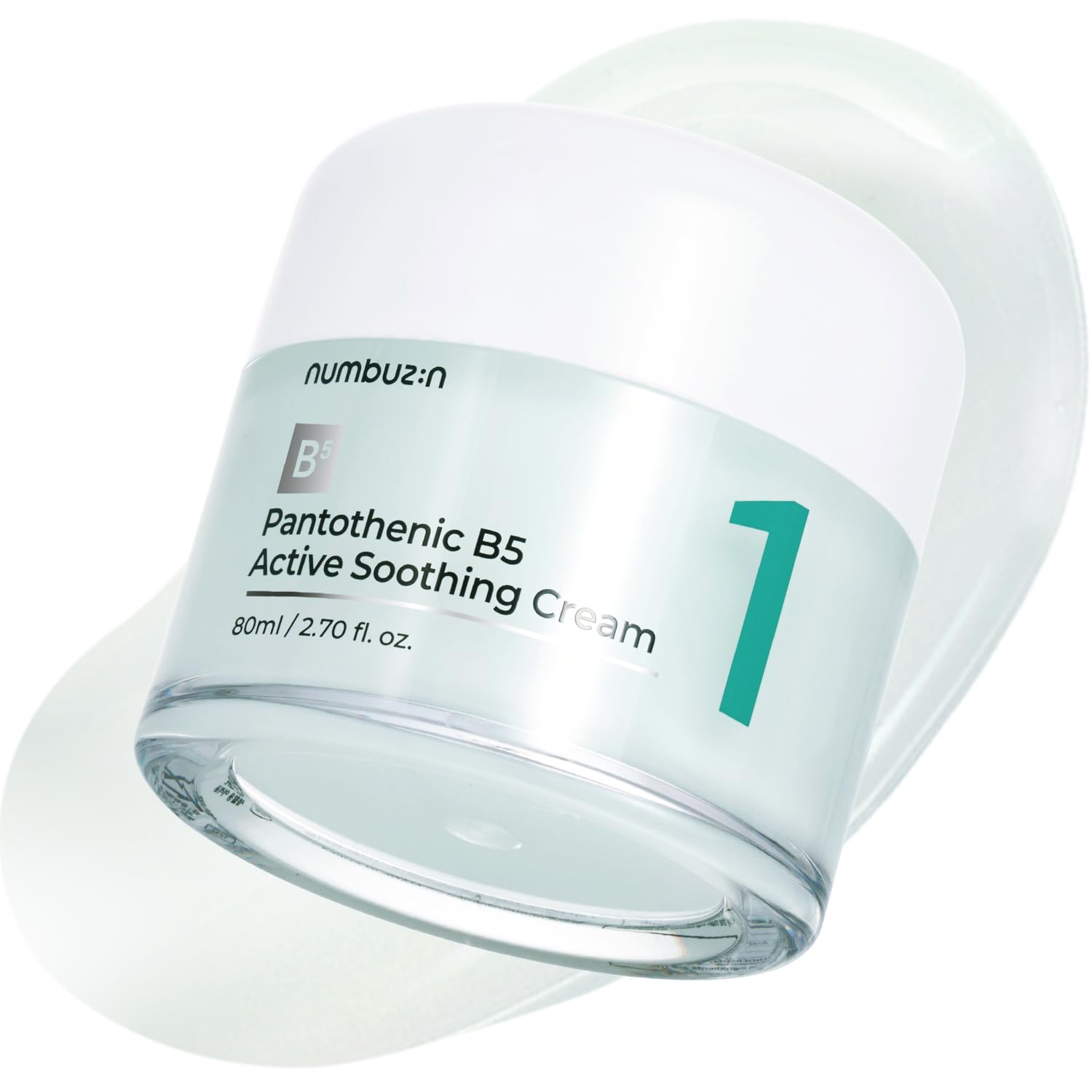 61arwPlsiFL._SL1500_-1-1.jpg numbuzin Pantothenic B5 Active Soothing Facial Moisturizer Cream 80ml - Image 1
