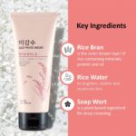 The Face Shop Rice Water Bright Facial Foaming Cleanser -150ML - Image 2