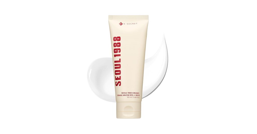 ksecret Seoul 1988 Cream : Snail Mucin 93+Rice 100ml