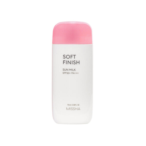 MISSHA ALL AROUND SAFE BLOCK SOFT FINISH SUN MILK SPF50+/PA+++ 70ML