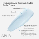 APLB Hyaluronic Acid Ceramide HA B5 Facial Cream 55ml - Image 3