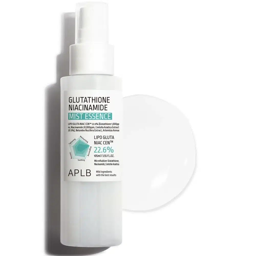 APLBGlutathioneNiacinamideMistEssence105mlmakeupchari-1.webp APLB Glutathione Niacinamide Mist Essence 105 ml - Image 1