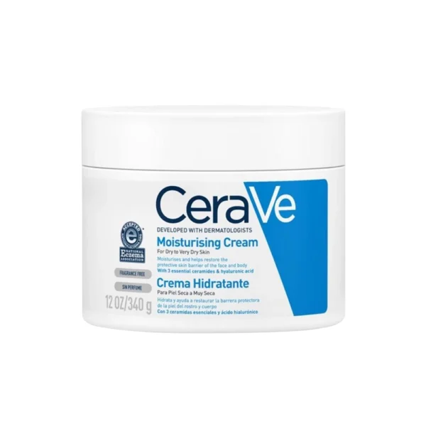 CeraVe Moisturizing Cream For Dry To Very Dry Skin 340g