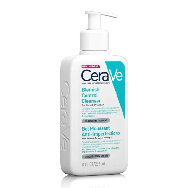 CeraVe Blemish Control Cleanser for Blemish-Prone Skin 236ml