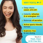 Dot and Lime Rush Sports Facewash 100ml - Image 2