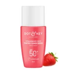 Dot and Key Strawberry Dew Tinted Sunscreen SPF 50+ PA++++ 01 Porcelain, 50 ml