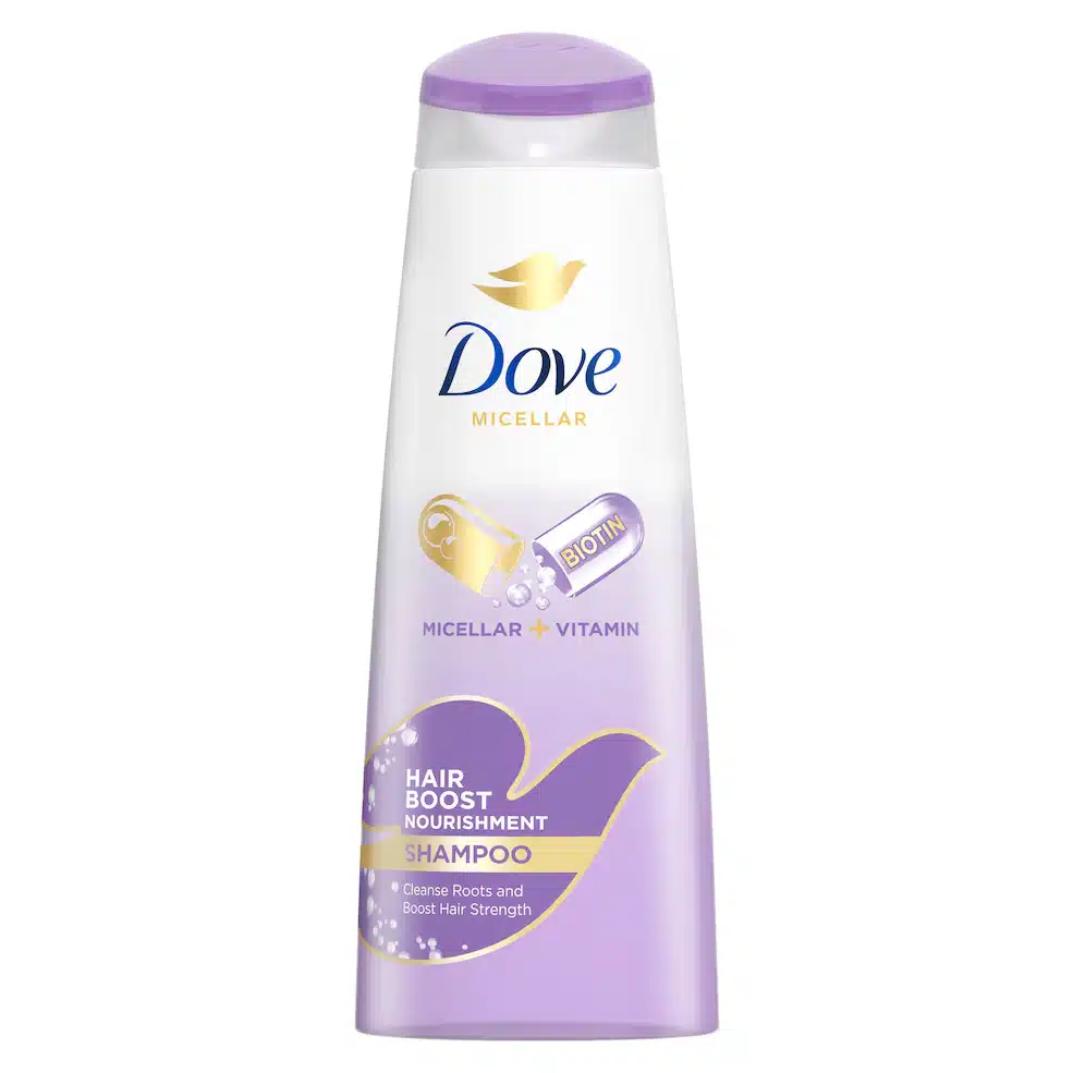 DoveShampooHairBoostNourishment330ml-1.webp Dove Shampoo Hair Boost Nourishment 330ml - Image 1