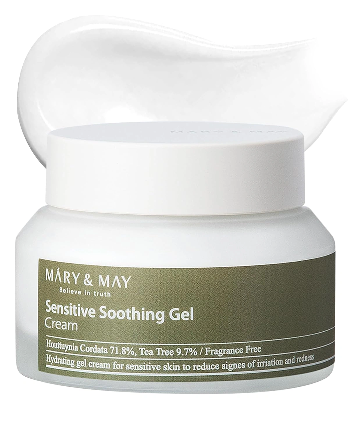 MaryMaySensitiveSoothingGelCream70gmakeupchari-1.webp Mary & May Sensitive Soothing Gel Cream 70gm - Image 1