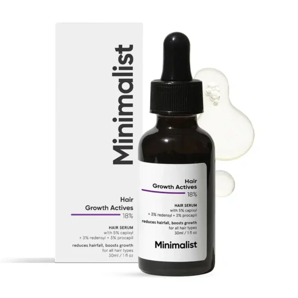 Minimalist Hair Growth Actives 18% Hair Serum 30ml