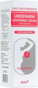Nella White Snow Fermented Underarm Whitening cream White Green Tea 50 ML - Image 2