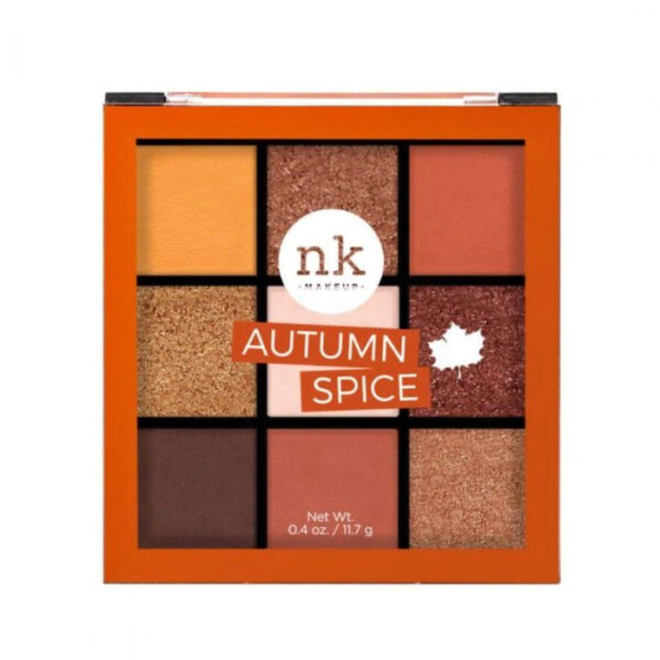 Nicka K Nine Color Eyeshadow Palette – Autumn Spice