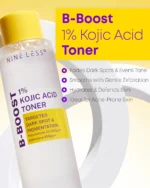 Nineless B-Boost 1% Kojic Acid Toner 200ml - Image 2