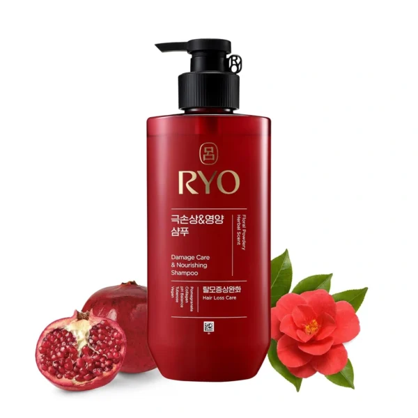Ryo Damage Care And Nourishing Shampoo 480ml