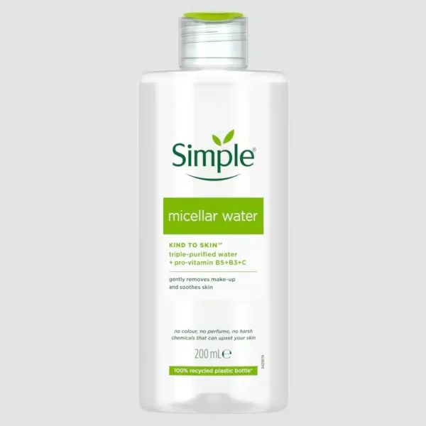 SIMPLE MICELLAR CLEANSING WATER 200ML