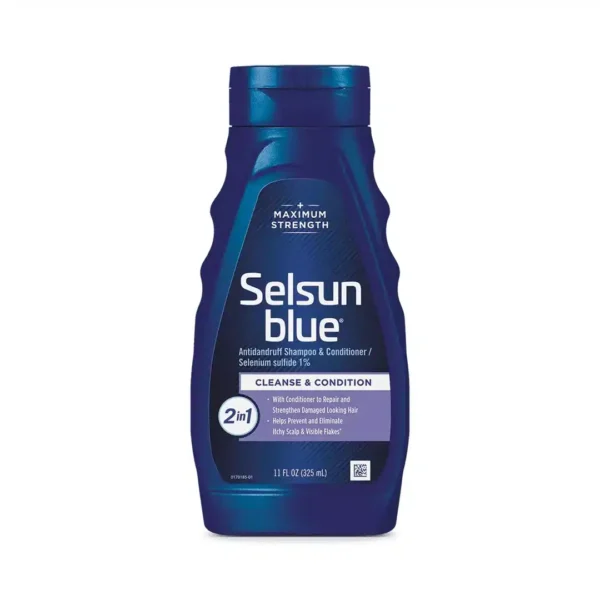 Selsun Blue Maximum Strength Medicated Antidandruff Shampoo 325 ML