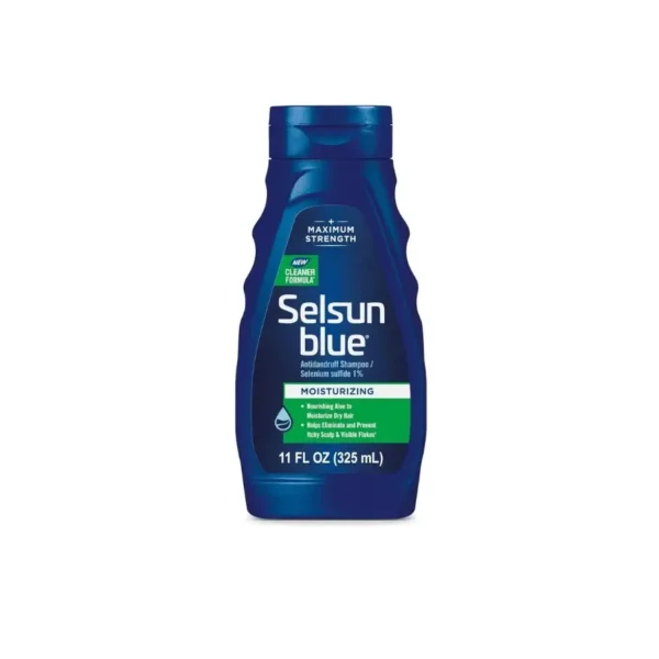 Selsun Blue Moisturizing with Aloe Dandruff Shampoo 325 ML