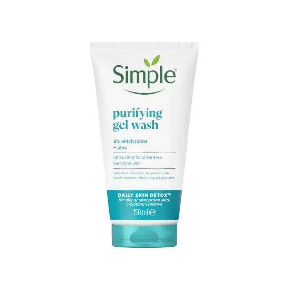 Simple Daily Detox Purifying Face Wash 150ml