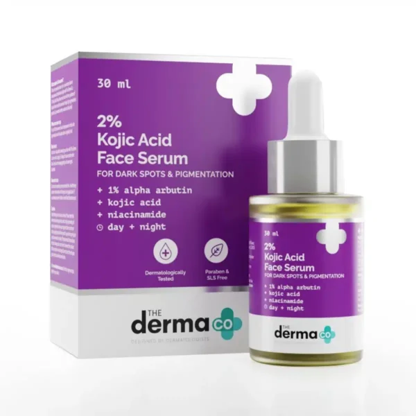 The Derma Co 2% Kojic Acid Face Serum with 1% Alpha Arbutin & Niacinamide 30 ml