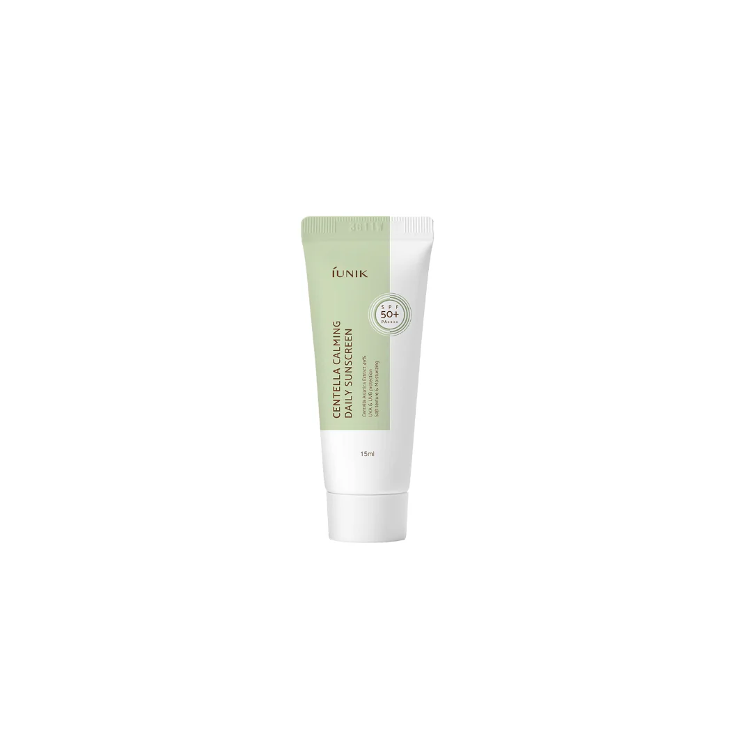 Untitleddesign_4cfa4bbf-e2da-4997-a9f5-b70777af4f73_1024x1024@2x-1.webp iUNIK Centella Calming Daily Sunscreen SPF 50+ PA++++ 15ml - Image 1
