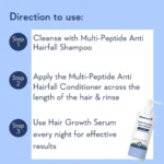 Wish Care Multi Peptide Anti Hairfall Shampoo 250 ml - Image 3