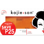Kojie San Skin Lightening Kojic Acid Soap 3x 65g (Pack of 3)