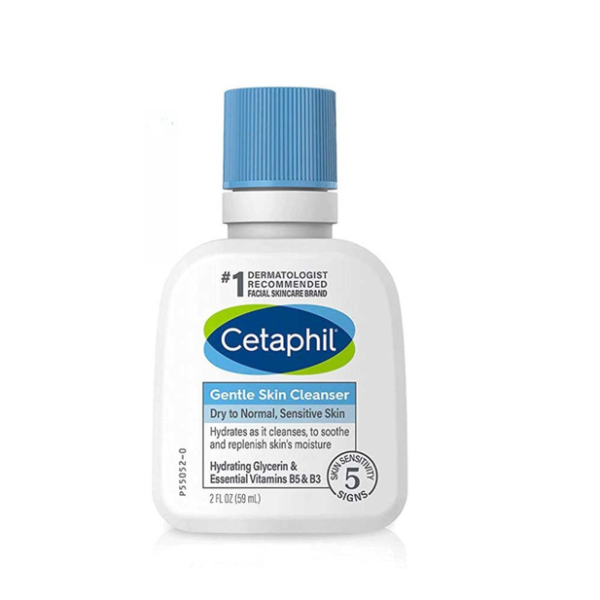 Cetaphil Gentle Skin Cleanser For Dry To Normal Sensitive Skin 59 ml