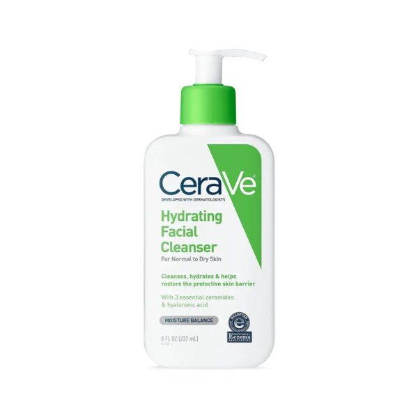 CeraVe Hydrating Facial Cleanser 237ml Normal To Dry Skin
