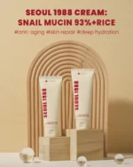 ksecret Seoul 1988 Cream : Snail Mucin 93+Rice 100ml - Image 3