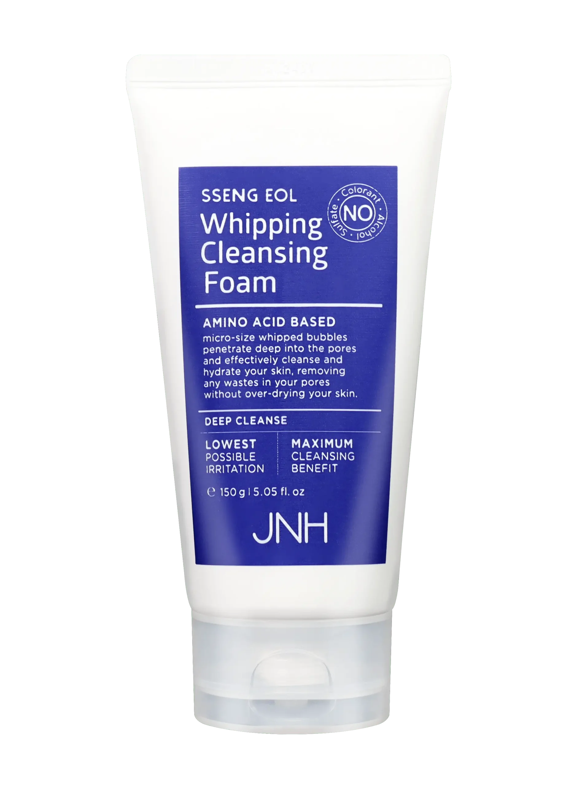 쌩얼휘핑폼_신버전-1-scaled-2.webp JNH WHIPPING CLEANSING FOAM 150G - Image 1