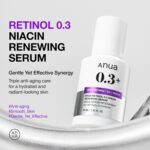 ANUA RETINOL 0.3 + NIACIN RENEWING SERUM 30ml - Image 2