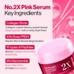 Numbuzin No. 2 Rose PDRN Collagen 2X Plumping Serum 30ml