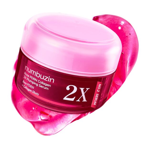 Numbuzin No. 2 Rose PDRN Collagen 2X Plumping Serum 30ml