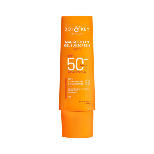 Dot and Key Mango Detan Gel Sunscreen Spf50+ 80gm