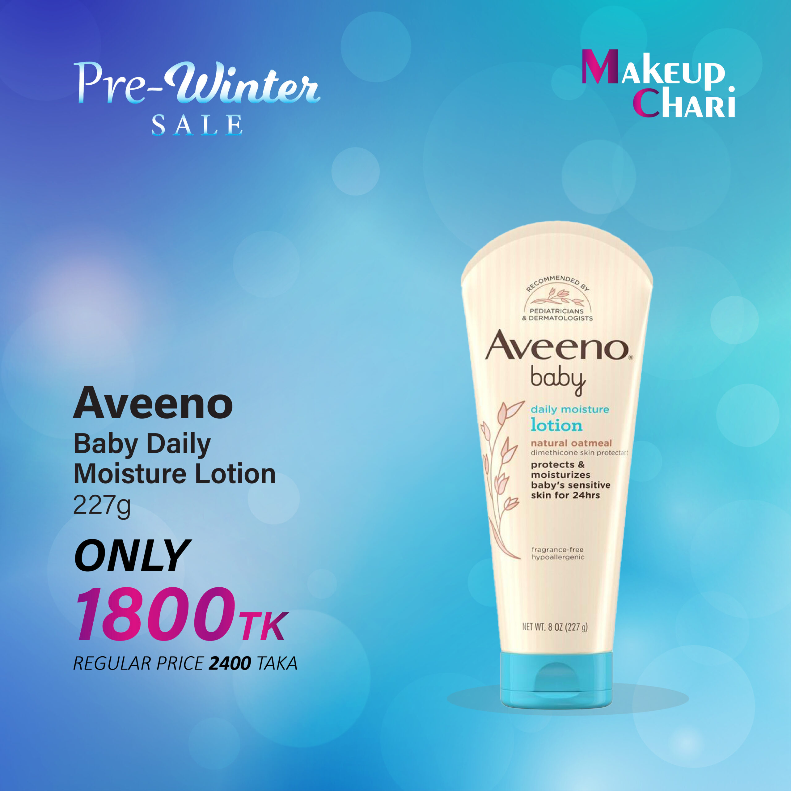 AVEENO BABY DAILY MOISTURE LOTION 227g AVEENO BABY DAILY MOISTURE LOTION 227g