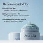 Arencia Fresh Blue Hyssop Rice Mochi Cleanser 120g