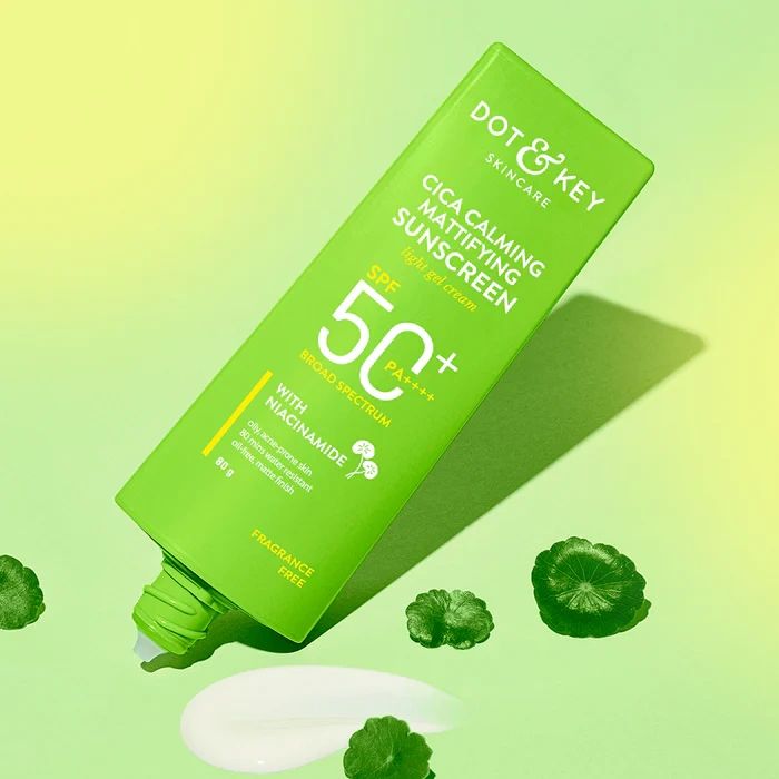 DOT and KEY Cica Calming Mattifying Sunscreen SPF 50+ PA++++ 80g
