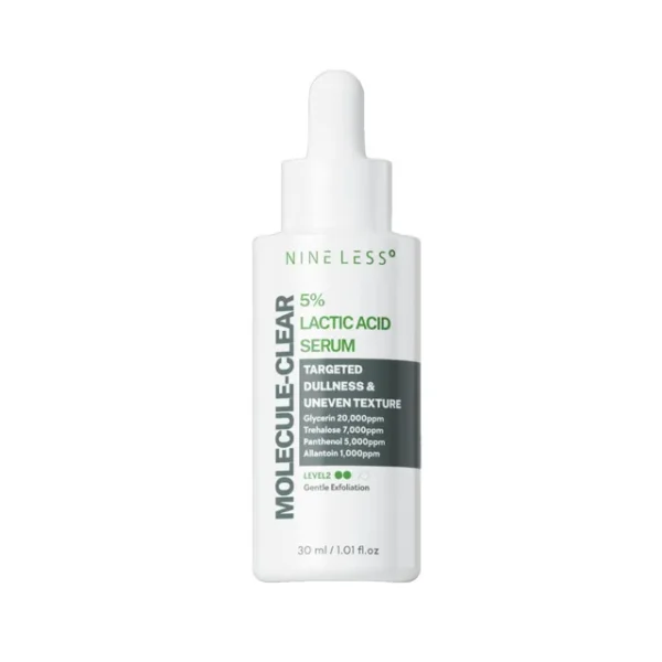 NINE LESS Molecule-Clear 5% Lactic Acid Serum 30ml