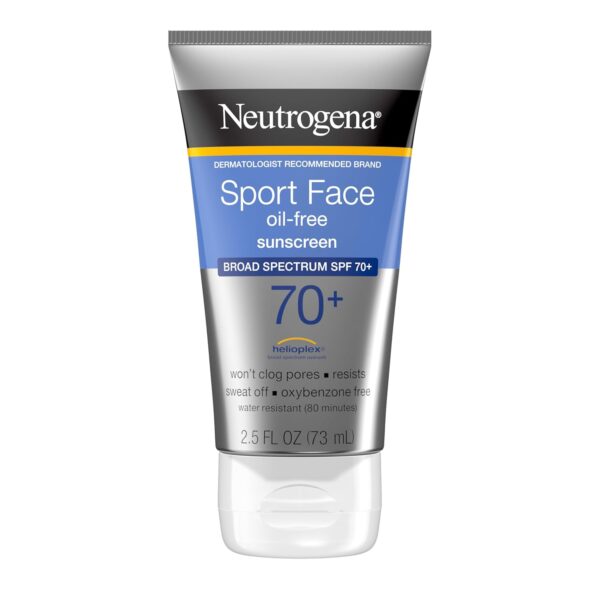 Neutrogena Sport Face Oil-free Lotion Sunscreen Broad Spectrum Spf 70+ 73ml