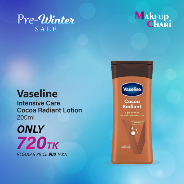 Vaseline Intensive Care Cocoa Radiant Lotion 200ml (UK)
