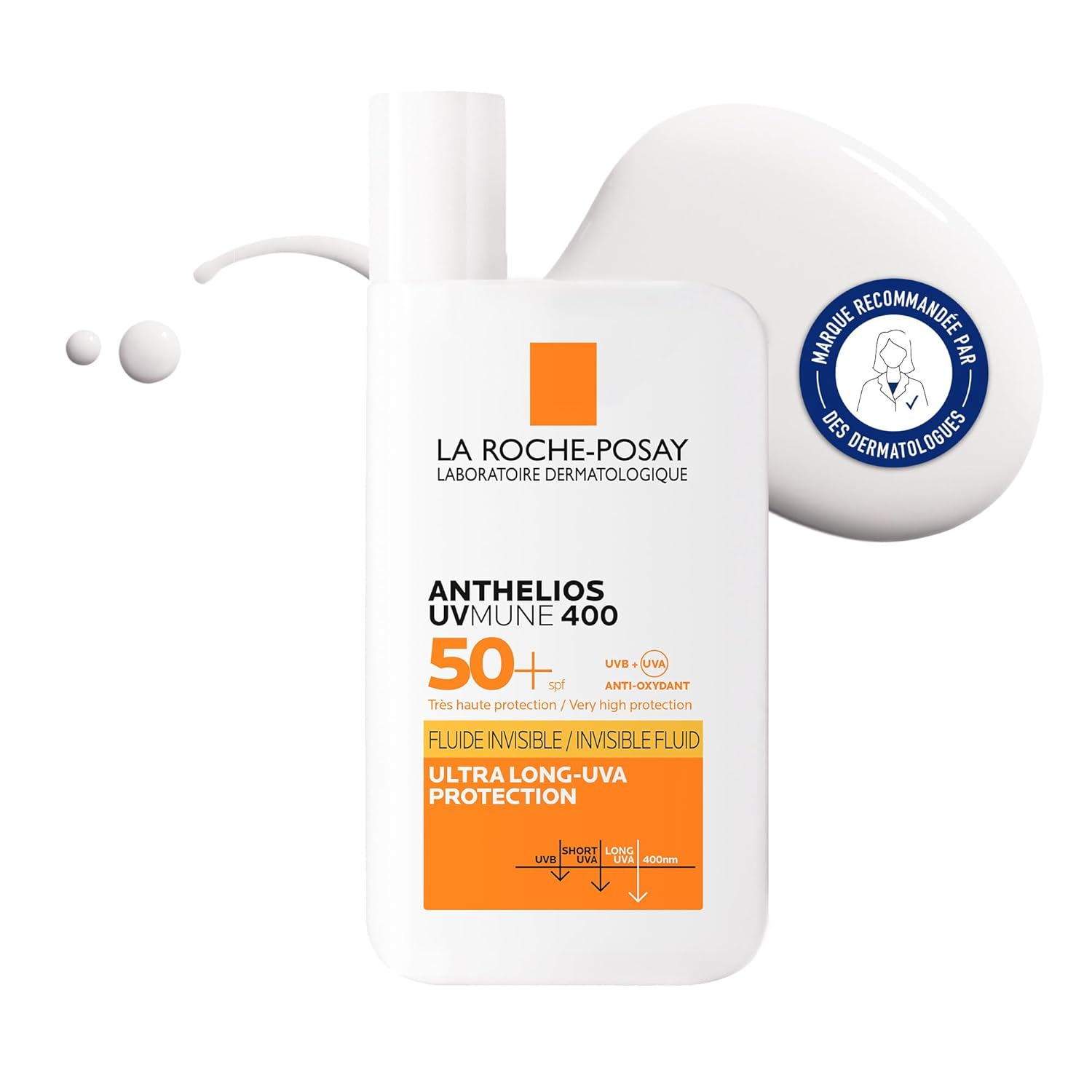 La Roche Posay Anthelios UVMune 400 Invisible Fluid SPF50+ 50ml La Roche Posay Anthelios UVMune 400 Invisible Fluid SPF50+ 50ml