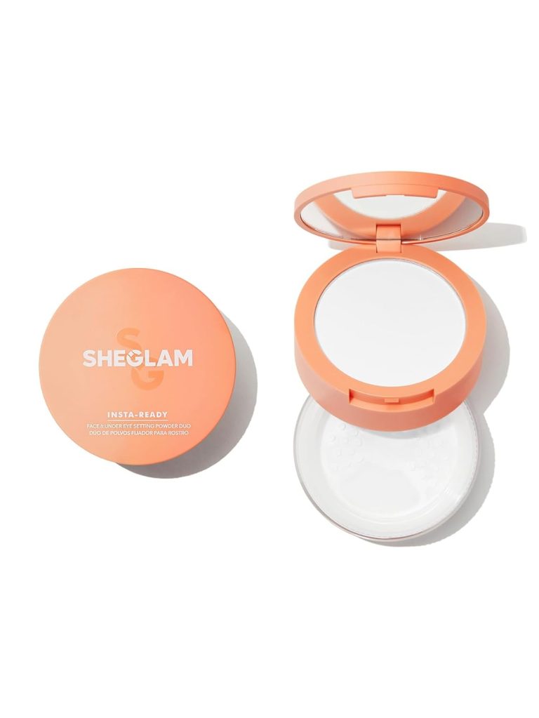Sheglam Insta-Ready Face And Under Eye Setting Powder Duo - Translucent