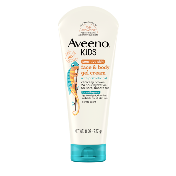 Aveeno Kids Sensitive Skin Face & Body Gel Cream 227g