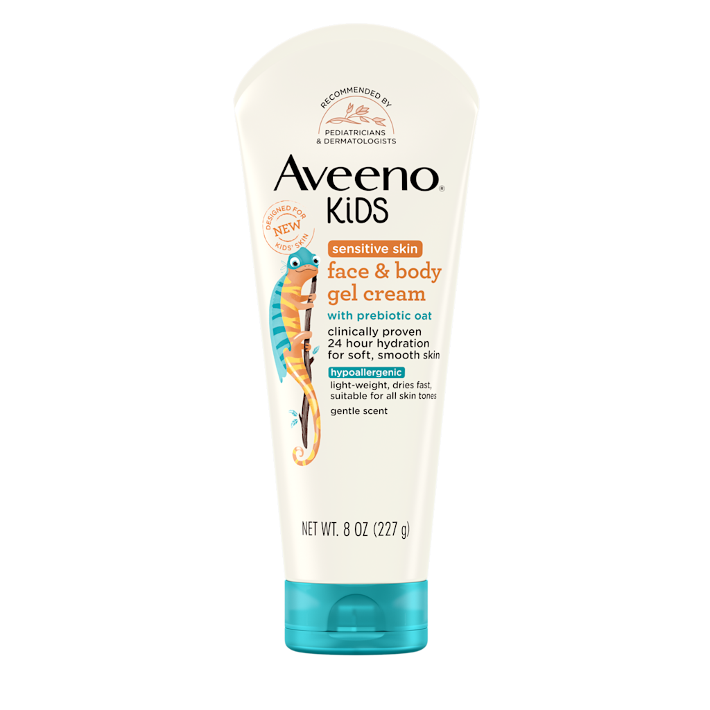 Aveeno Kids Sensitive Skin Face & Body Gel Cream 227g